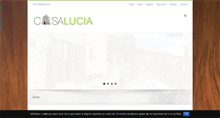 Desktop Screenshot of casaluciaraggiolo.com